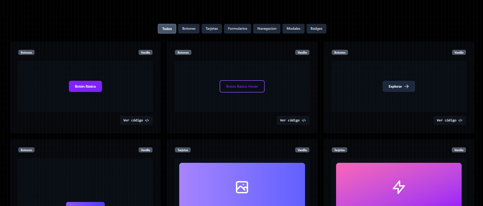 Galería UI